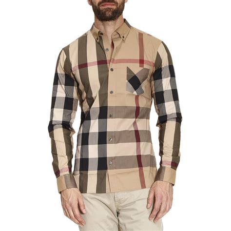 camicia burberry outlet online|burberry clothing for men.